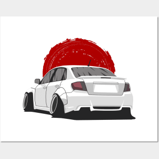 Subaru Impreza Sedan Posters and Art